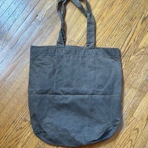 Waxed Canvas Tote